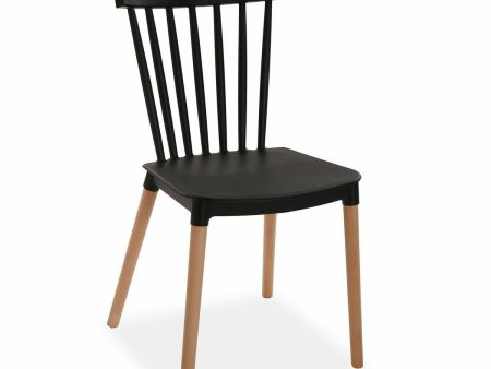 Chair Versa Black 52,5 x 80 x 43 cm (4 Units) Cheap