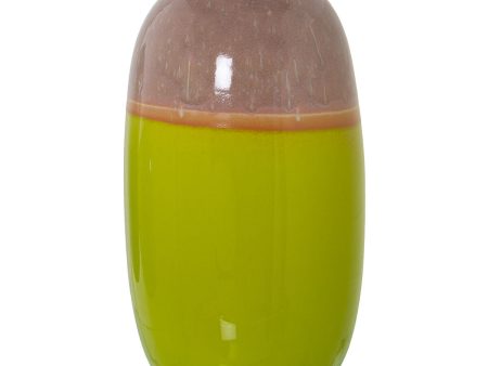 Vase Alexandra House Living Green Pink Ceramic 19 x 20 x 38 cm For Discount