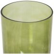 Vase Alexandra House Living Green Crystal 11 x 11 x 32 cm Discount