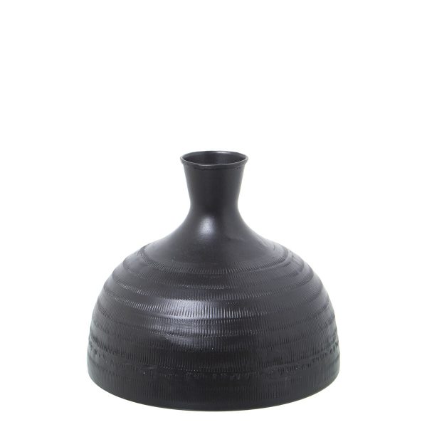 Vase Alexandra House Living Metal 21 x 18 cm Fashion