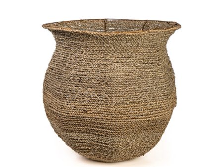 Planter Romimex Natural Natural Fibre 46 x 46 x 46 cm For Sale