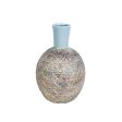 Vase Romimex Beige Ceramic Spherical 19 x 29 x 19 cm 19 x 17 x 19 cm Online