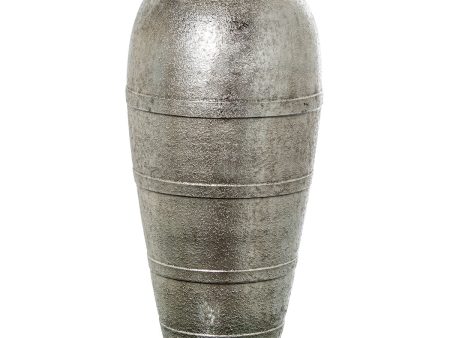 Vase Alexandra House Living Silver Ceramic 33 x 34 x 84 cm Online