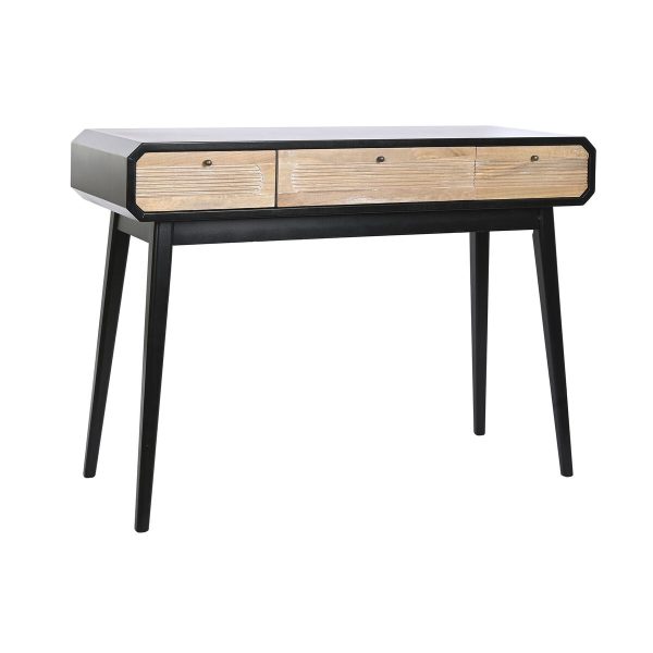 Console DKD Home Decor Black Wood (Refurbished B) For Discount