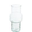 Vase Alexandra House Living Transparent Crystal 14 x 28 cm on Sale