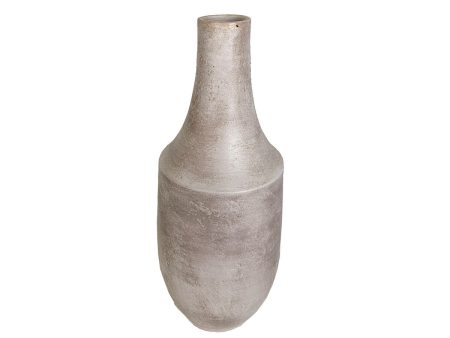 Vase Alexandra House Living Grey Ceramic 26 x 50 x 24 cm For Cheap