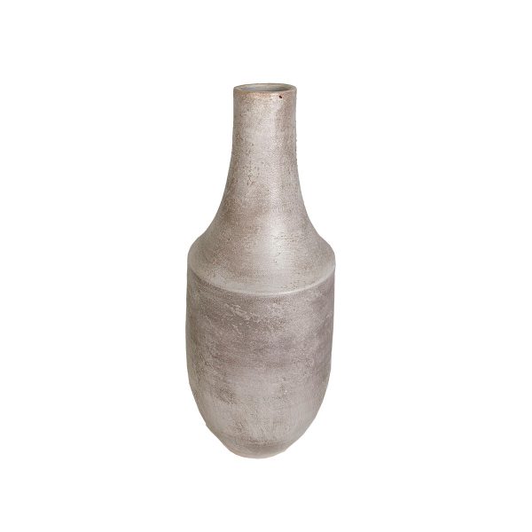 Vase Alexandra House Living Grey Ceramic 26 x 50 x 24 cm For Cheap