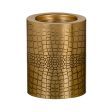 Candleholder Golden Metal 12 x 12 x 15 cm For Cheap