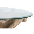 Centre Table Home ESPRIT Natural 100 x 100 x 45 cm on Sale