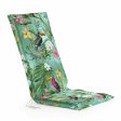 Chair cushion Belum 0120-416 Green Multicolour 53 x 4 x 101 cm on Sale