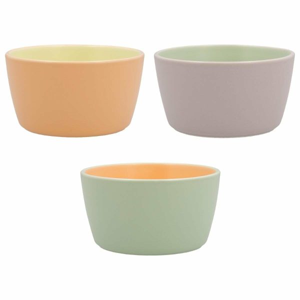 Bowl Quid Vitamina Bicoloured Ceramic 12,5 x 12,5 x 6,7 cm (6 Units) Online now