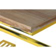 Console Home ESPRIT Yellow Black Wood Metal 160 x 40 x 88 cm Fashion