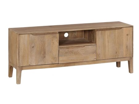 TV furniture 150 x 40 x 60 cm Natural Mango wood Cheap