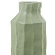 Vase Alexandra House Living Green Aluminium 16 x 16 x 42 cm Online