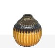 Vase Romimex Mustard Ceramic 16 x 16 x 16 cm Discount