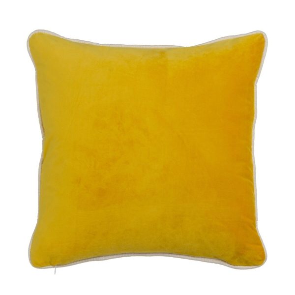 Cushion Black Golden Polyester 45 x 45 cm Online now