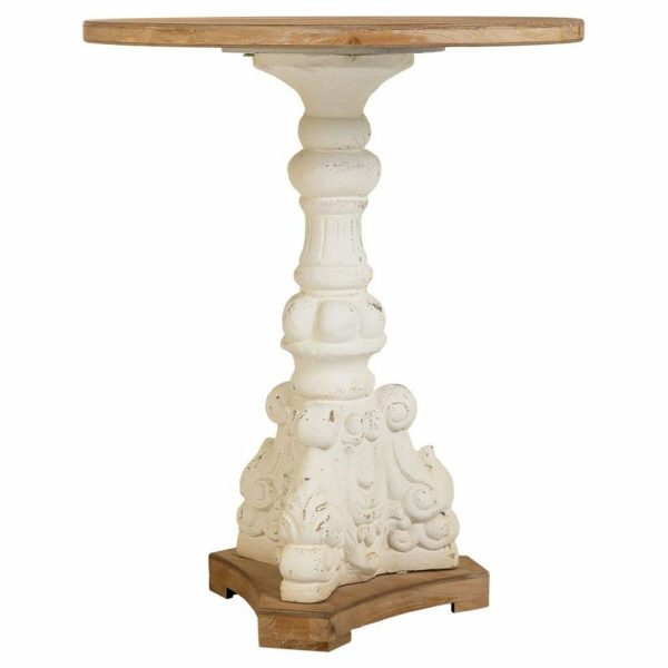 Centre Table Alexandra House Living White Fir wood MDF Wood 66 x 81 x 66 cm Online