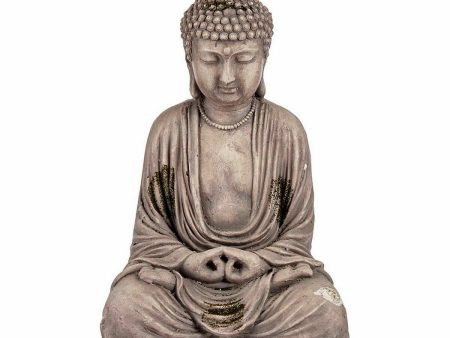 Decorative Garden Figure Buddha Polyresin 22,5 x 40,5 x 27 cm (2 Units) Cheap