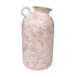 Vase Romimex Beige Pink Porcelain 14 x 27 x 14 cm With handle Supply