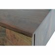 Centre Table DKD Home Decor Metal Mango wood (120 x 60,5 x 46 cm) Online now