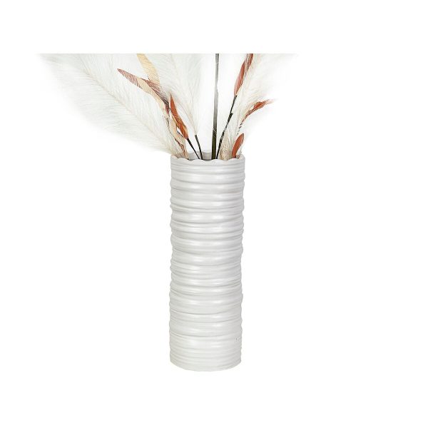 Vase Romimex White Ceramic 13 x 40 x 13 cm on Sale