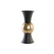 Vase DKD Home Decor Black Metal Copper Vintage 14 x 14 x 32 cm Online