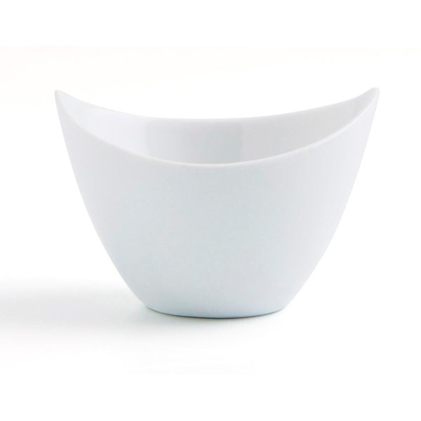 Bowl Quid Gastro Fun Aperitif White Ceramic 9 x 6 cm (12 Units) Supply