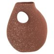 Vase Alexandra House Living Terracotta Ceramic 13 x 23 x 28 cm Hot on Sale