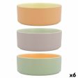 Bowl Quid Vitamina Bicoloured Ceramic 13 x 13 x 5,2 cm (6 Units) Cheap