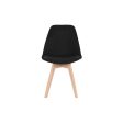 Chair DKD Home Decor Black 48 x 56 x 83 cm on Sale