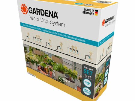 Automatic Drip Watering System for Plant Pots Gardena Micro-drip 13401-20 Supply