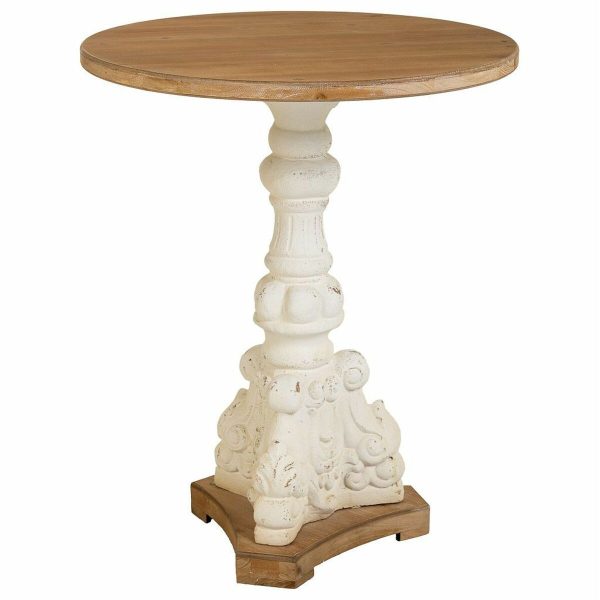 Centre Table Alexandra House Living White Fir wood MDF Wood 66 x 81 x 66 cm Online