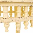 Centre Table Alexandra House Living Ivory Brass Mango wood MDF Wood 45 x 52 x 45 cm Sale