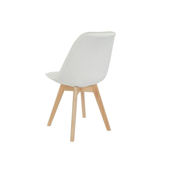 Chair DKD Home Decor White 48 x 56 x 83 cm For Sale