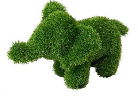 Decorative Figure polypropylene Astro-turf Elephant 20 x 45 x 30 cm For Discount