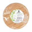 Bowl Percutti Melamin Brown Green 18,9 x 18,9 x 8,5 cm Bamboo (4 Units) For Discount