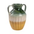 Vase Romimex Multicolour Ceramic 15 x 21 x 17 cm With handles Discount