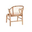 Chair DKD Home Decor White Natural 57 x 68 x 79 cm 57 x 65 x 79 cm Online Hot Sale