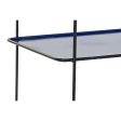 Console DKD Home Decor Black Blue Metal Modern (70 x 27 x 45 cm) (2 Units) Sale