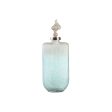 Vase DKD Home Decor Blue Aluminium Crystal Shell Mediterranean 9 x 17 x 43 cm on Sale