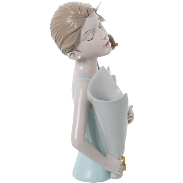 Vase Alexandra House Living Plastic 16 x 19 x 32 cm For Discount