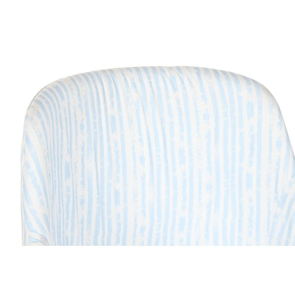 Chair DKD Home Decor Blue White 53 x 57 x 79 cm Online