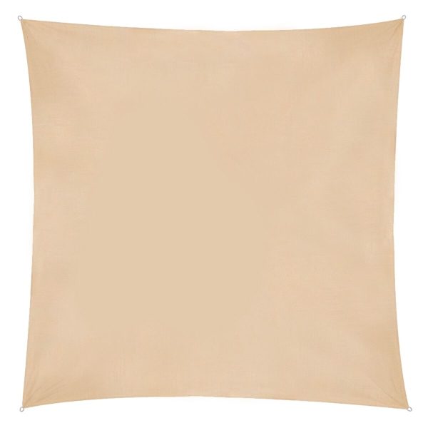 Cloth Awning 300 x 300 x 0,5 cm Beige Polyethylene Discount