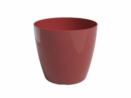 Planter Artevasi SAN REMO Dark Red Ø 36 cm (4 Pieces) Online