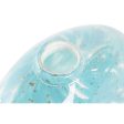 Vase DKD Home Decor Blue Crystal Mediterranean 20 x 9,5 x 12 cm Cheap