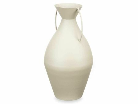 Vase Light brown Steel 22 x 43 x 22 cm (4 Units) Fashion