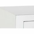 Console DKD Home Decor White Silver Fir MDF Wood (95 x 24 x 79 cm) Online Sale