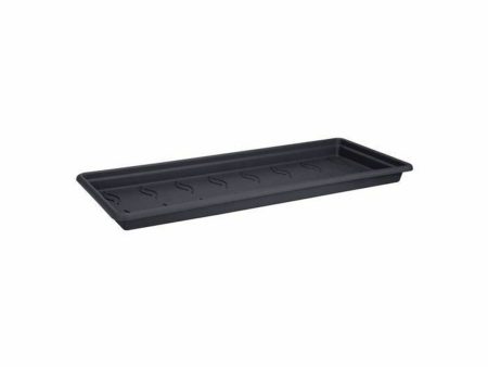 Flower Pot Dish Elho Black Ø 54,9 x 4,6 cm Sale