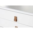 Console Home ESPRIT Yellow White MDF Wood 120 x 35 x 90 cm Discount