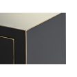 Console DKD Home Decor White Black Golden Metal Fir MDF Wood 63 x 28 x 83 cm Discount